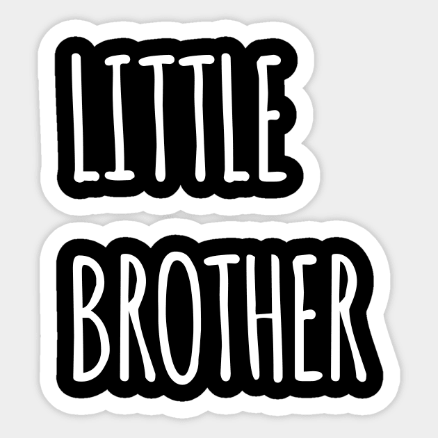 SIBLINGS LITTLE BROTHER Sticker by HAIFAHARIS